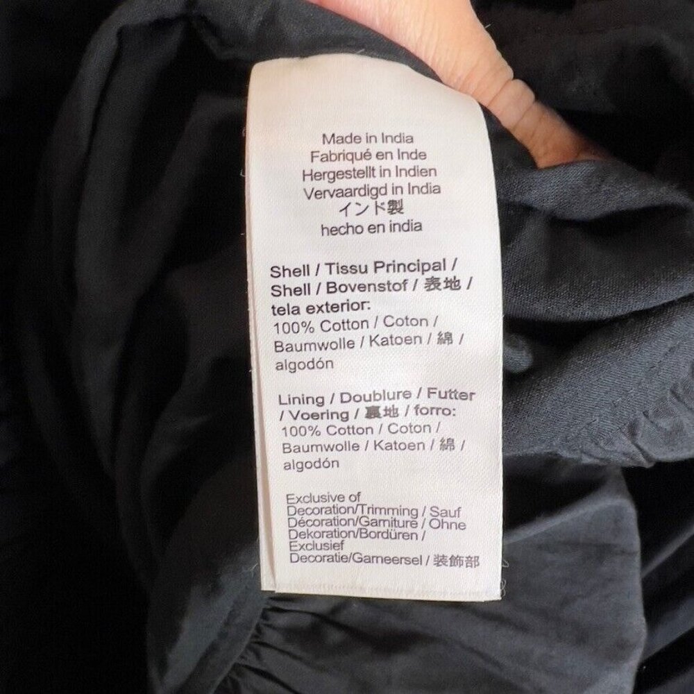 Madewell Black Midi Skirt - Picture 4 of 6